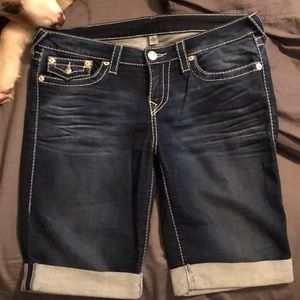 Women’s Knee Length Jean Shorts